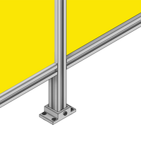 44-030-3 MODULAR SOLUTIONS PROFILE 30 SERIES CONNECTING FLANGE W/ HARDWARE
